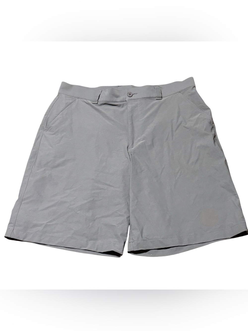 Under Armour Fitted Shorts Mens 36 Gray Stretch Performance HeatGear